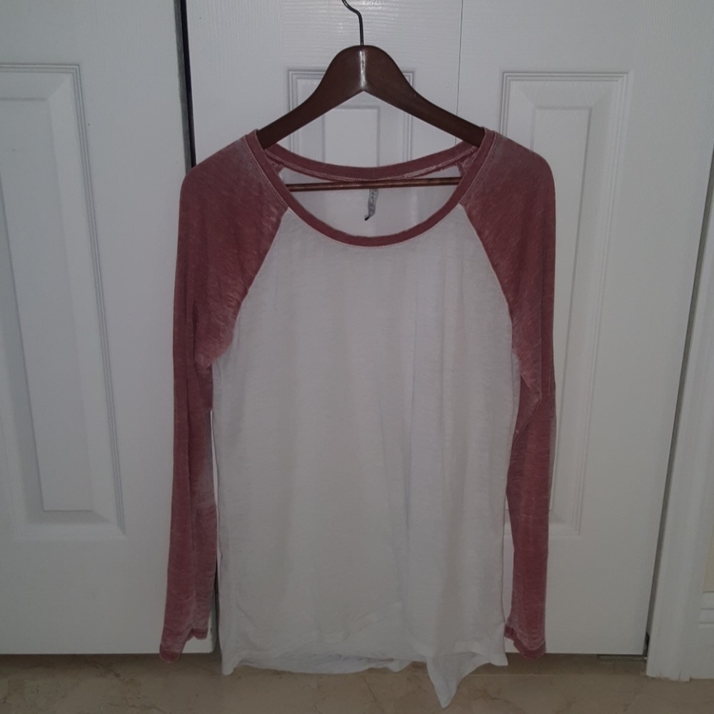 Z supply loose fit baseball tee